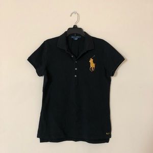 Black polo shirt ✿